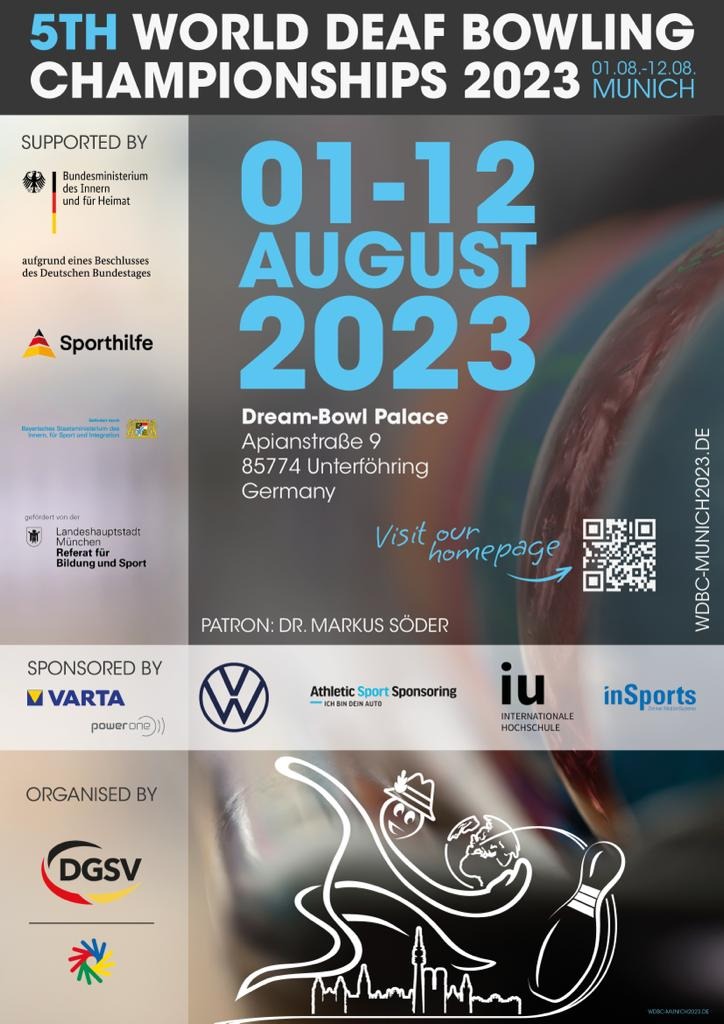5TH World Deaf Bowling Championships 2023